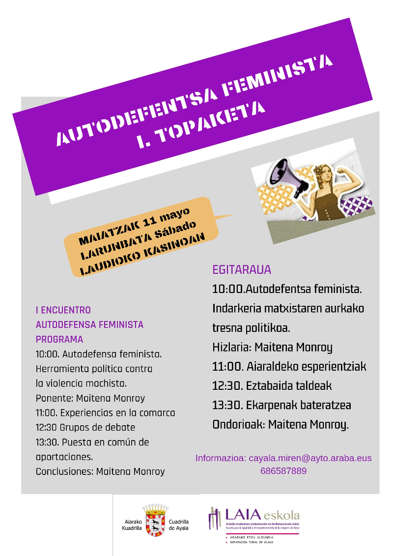 I-encuentro-autodefensa-feminista-cuadrilla-de-ayala Autodefensa Feminista I. Topaketa