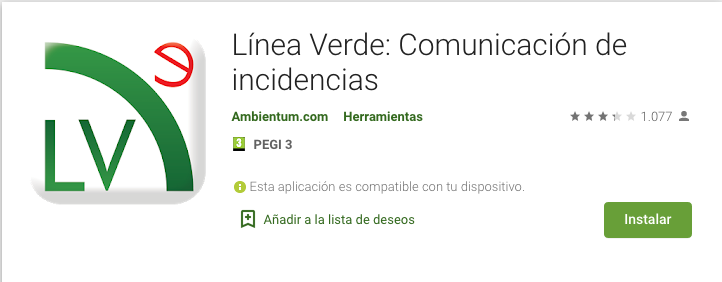 app-medio-ambiente-linea-verde NUEVA APP SERVICIO DE MEDIO AMBIENTE