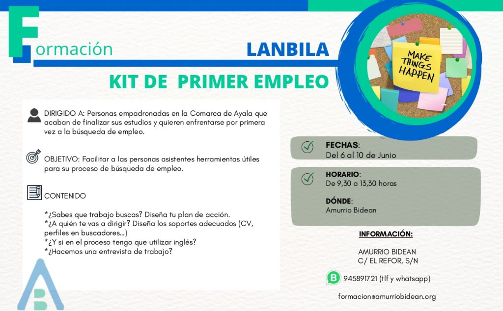 cuadrilla-kitempleo-amurrio-cas-1024x634 Amurrio Bidean organiza una formación “kit de primer empleo” para vecinos y vecinas empadronados en la Comarca de Ayala que acaban de finalizar sus estudios 