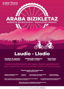IMG-20230117-WA0029-218x300 La Diputación Foral de Álava, con la colaboración de la Cuadrilla de Aiaraldea y del Ayuntamiento de Llodio, organiza la jornada Araba Bizikletaz