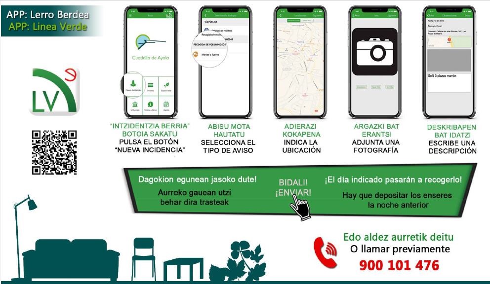 linea-verde Servicios de recogida