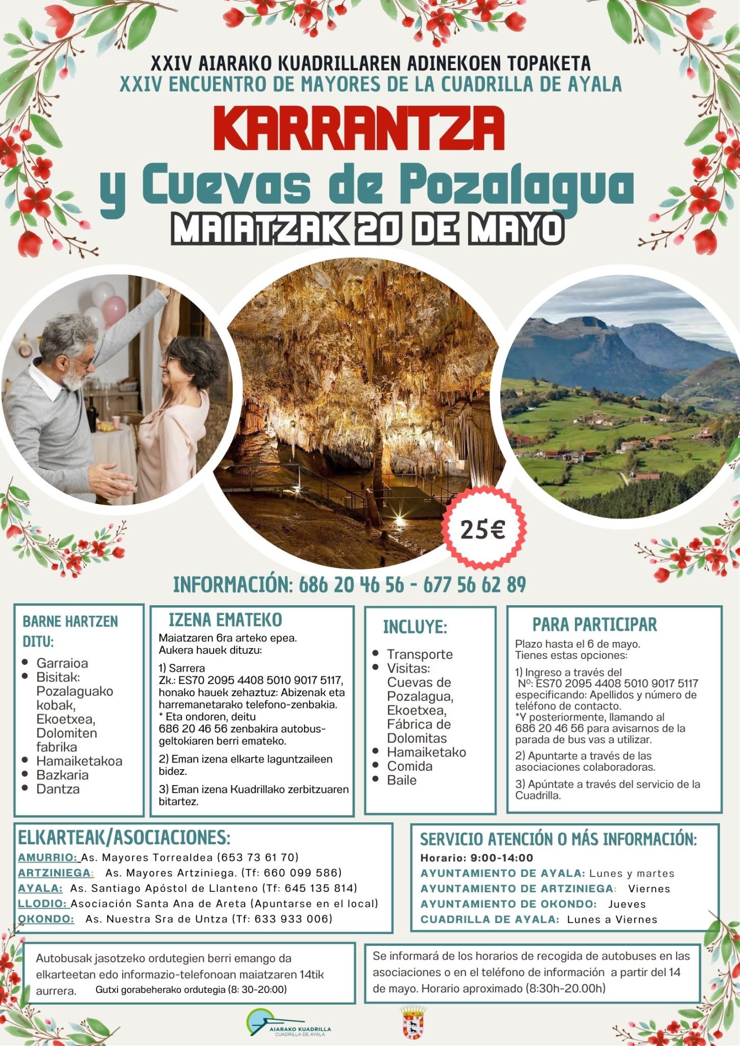 Encuentro-mayores-2025-scaled Aiaraldeko Kuadrillako Adinekoen 2025eko Topaketa Arabatik kanpo egingo da lehen aldiz