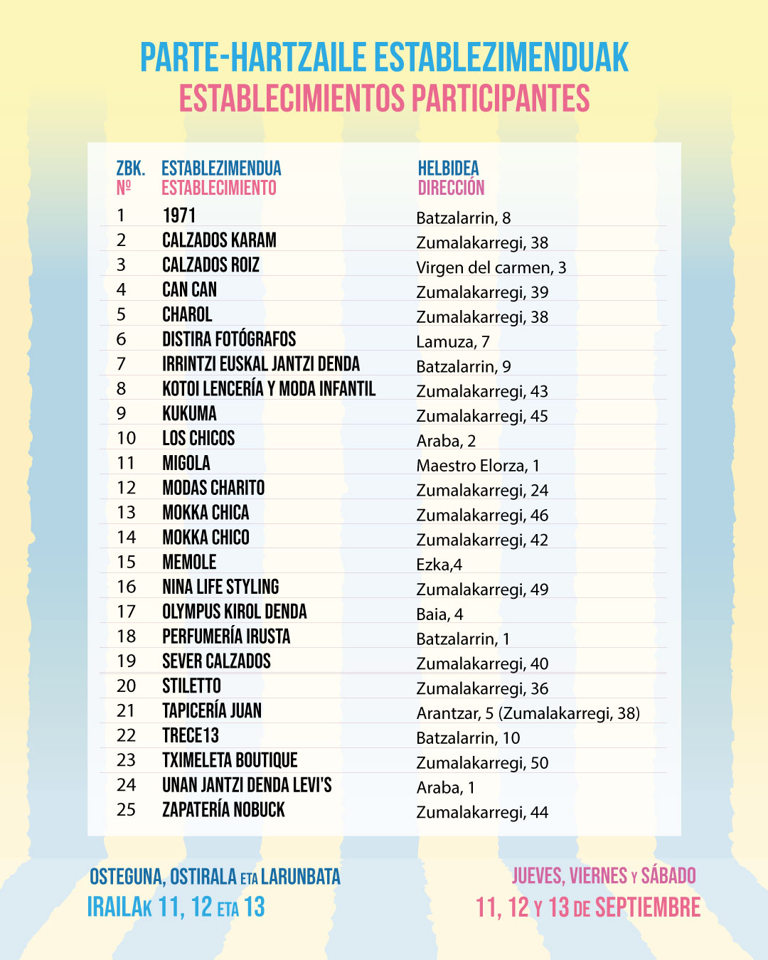 APILL-SALDOS-RRSS-PARTICIPANTES NUEVA EDICIÓN DEL MERCADO DE SALDOS DE VERANO EN LAS CALLES DE LLODIO