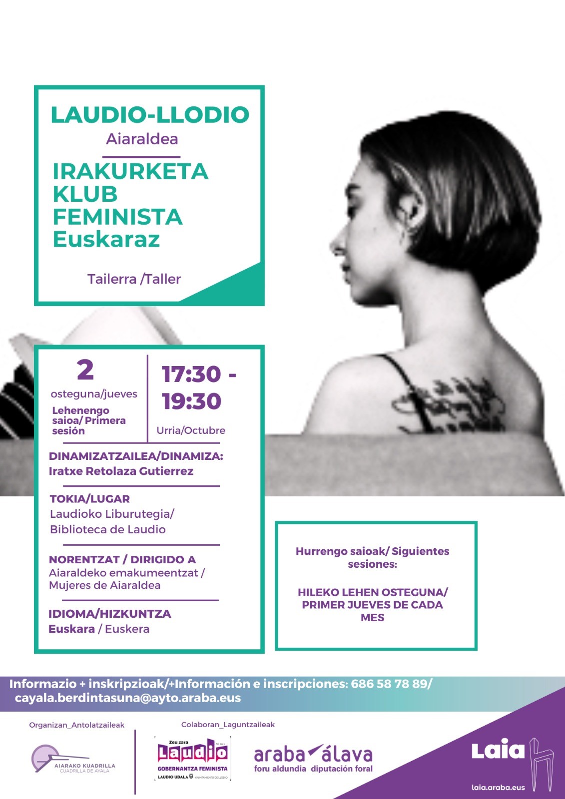 lectura_eus La Cuadrilla de Aiaraldea apuesta por el bienestar emocional de las mujeres a través de la Biodanza