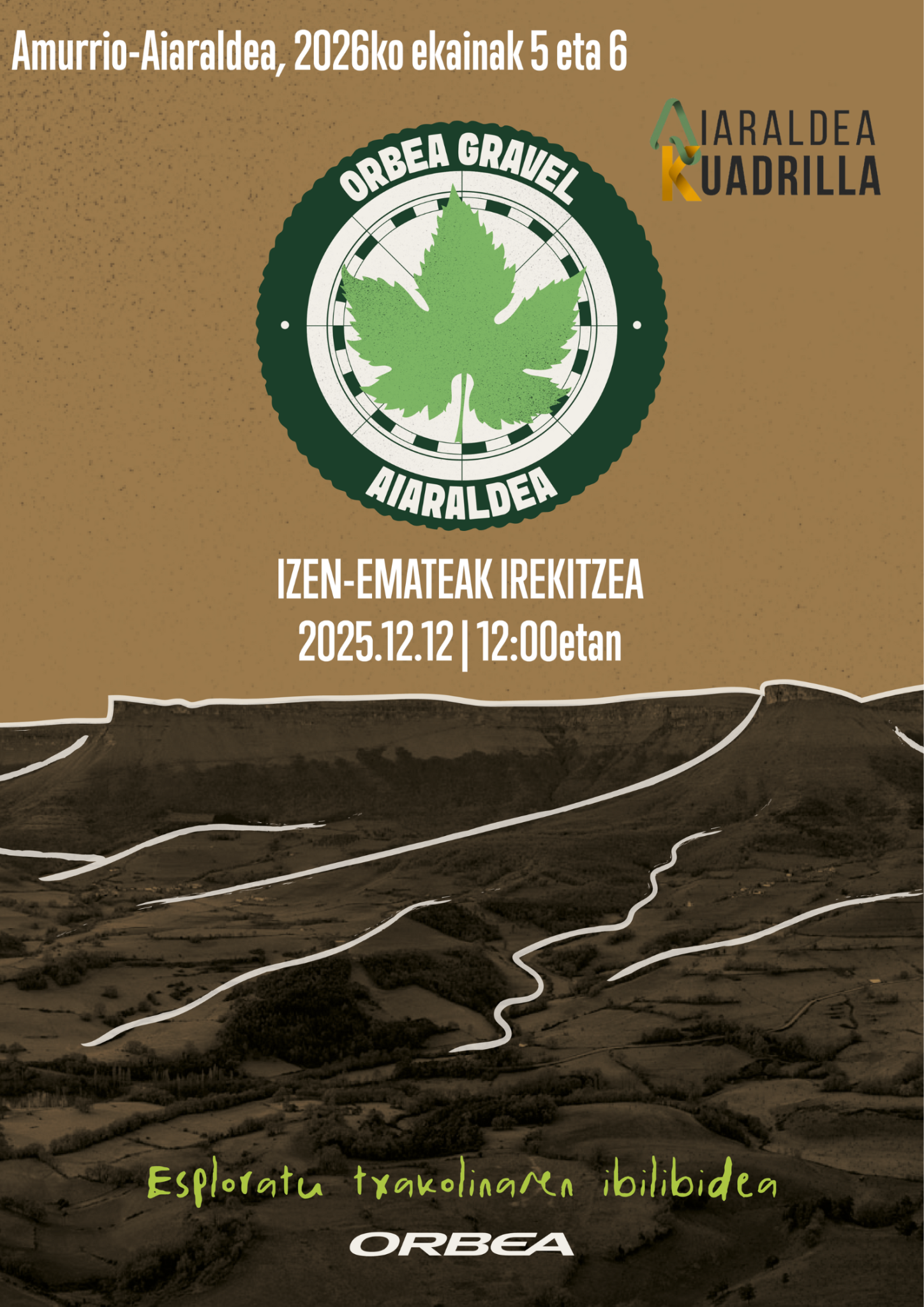 Gravel-Aiaraldea-eusk-scaled La Cuadrilla de Aiaraldea refuerza su apuesta por el turismo deportivo con Orbea Gravel Aiaraldea 2026