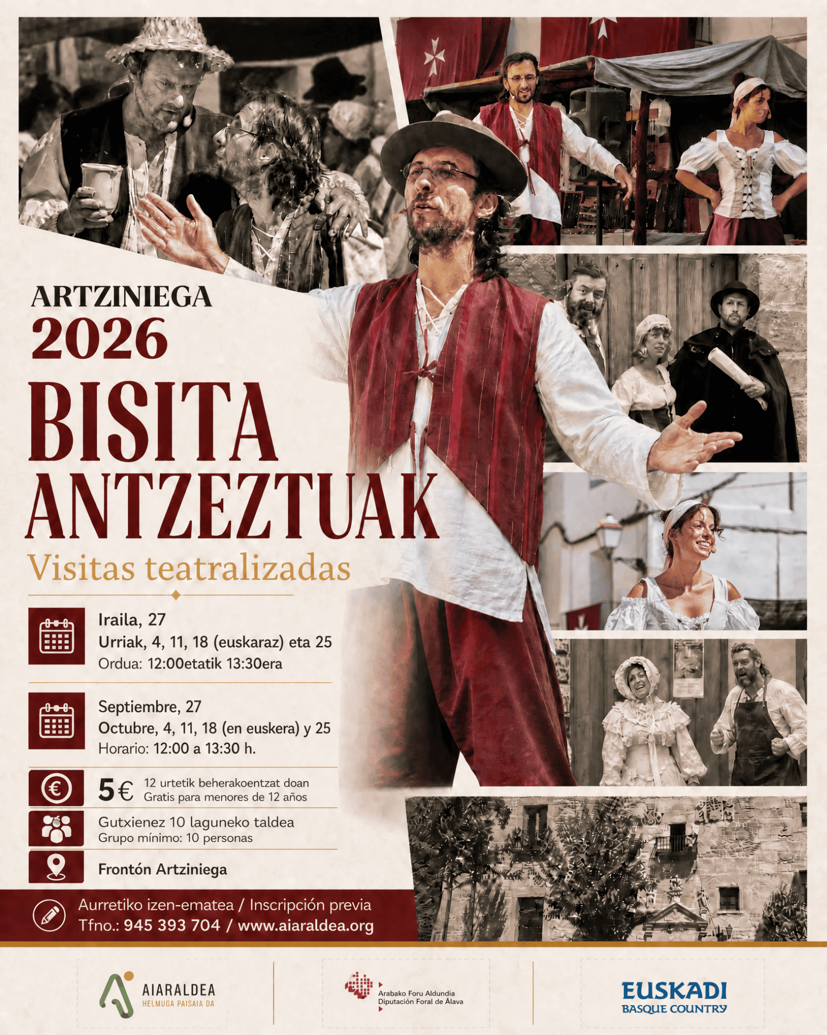 Visitas-teatralizadas-Artziniega-2026-3-scaled Artziniega acogerá cinco nuevas jornadas de visitas teatralizadas este otoño